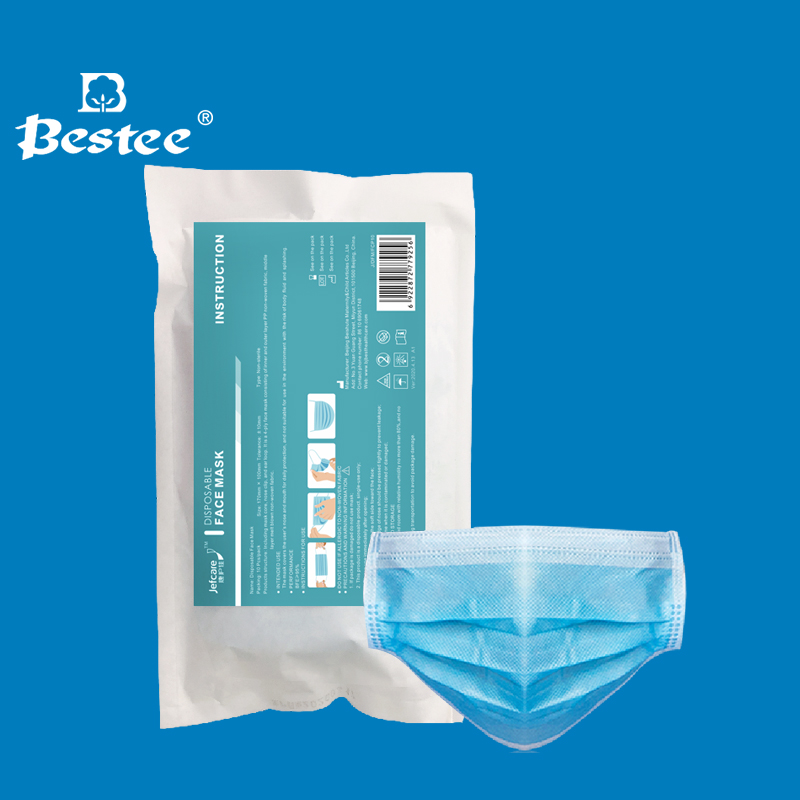 disposable face mask for civilian-4 layers