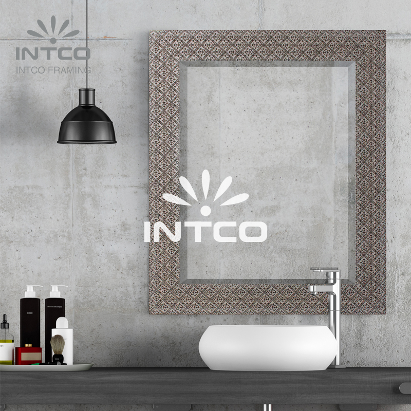 Classical embossed Wall Mirror