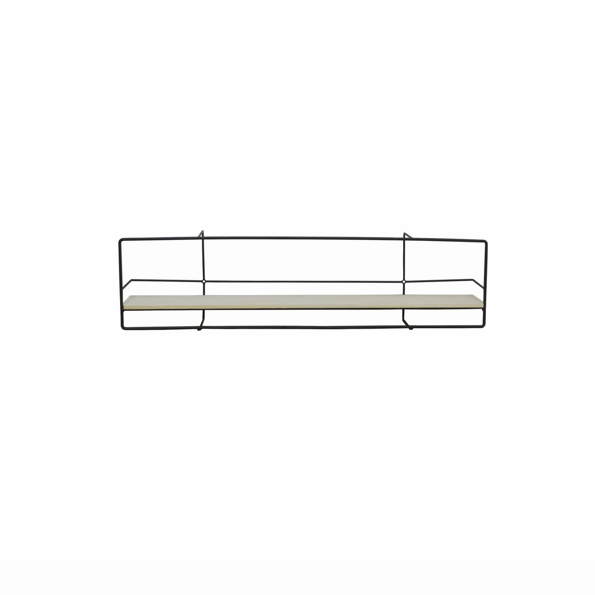 ironwork wall hat rack