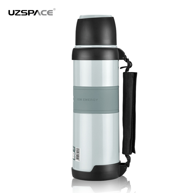 UZSPACE 1L Vacuum Insulated 304 Stainless Steel Water Bottle