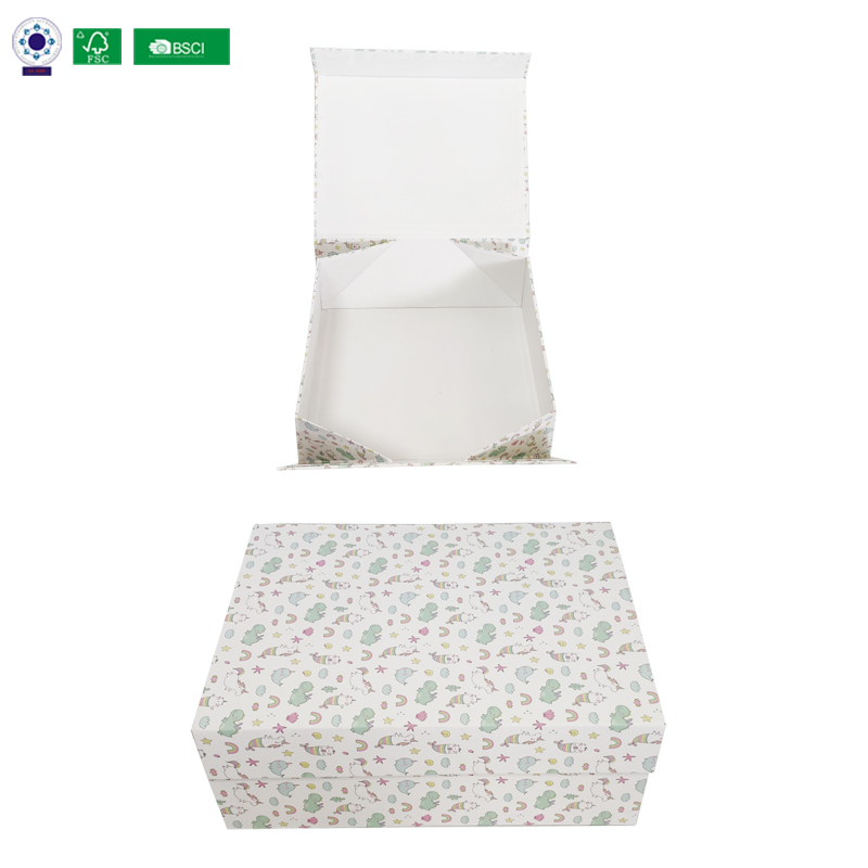 foldable packaging cardboard gift box