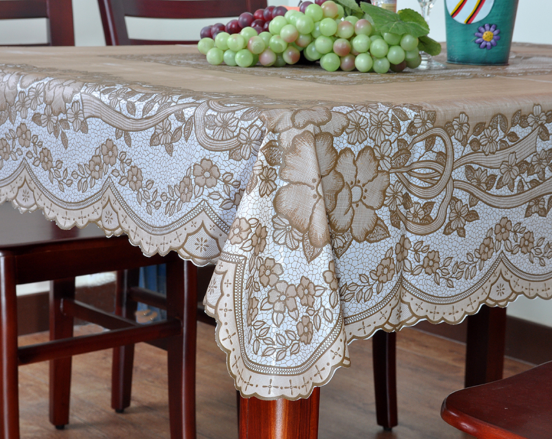 Lace PVC Table Cloth