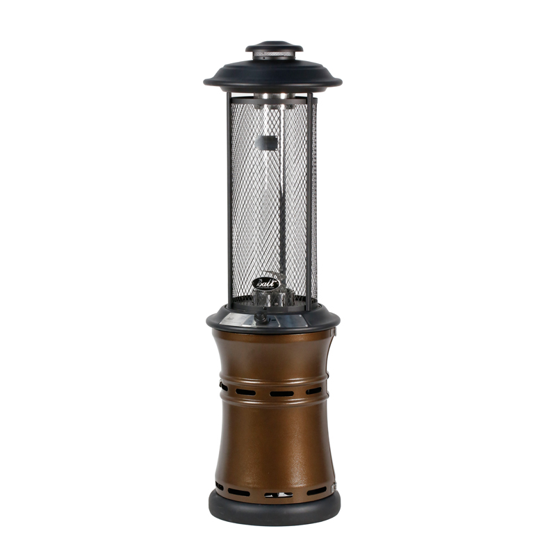 Cylindrical Retractable Radiant Patio Heater