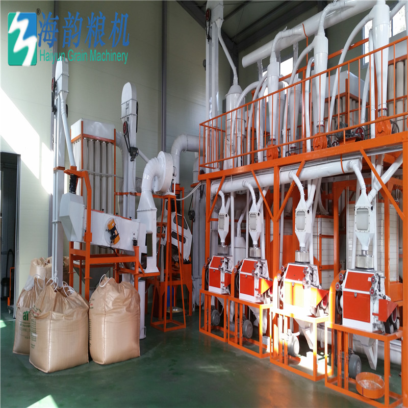 Low price 20tons of corn flour mill machine plant