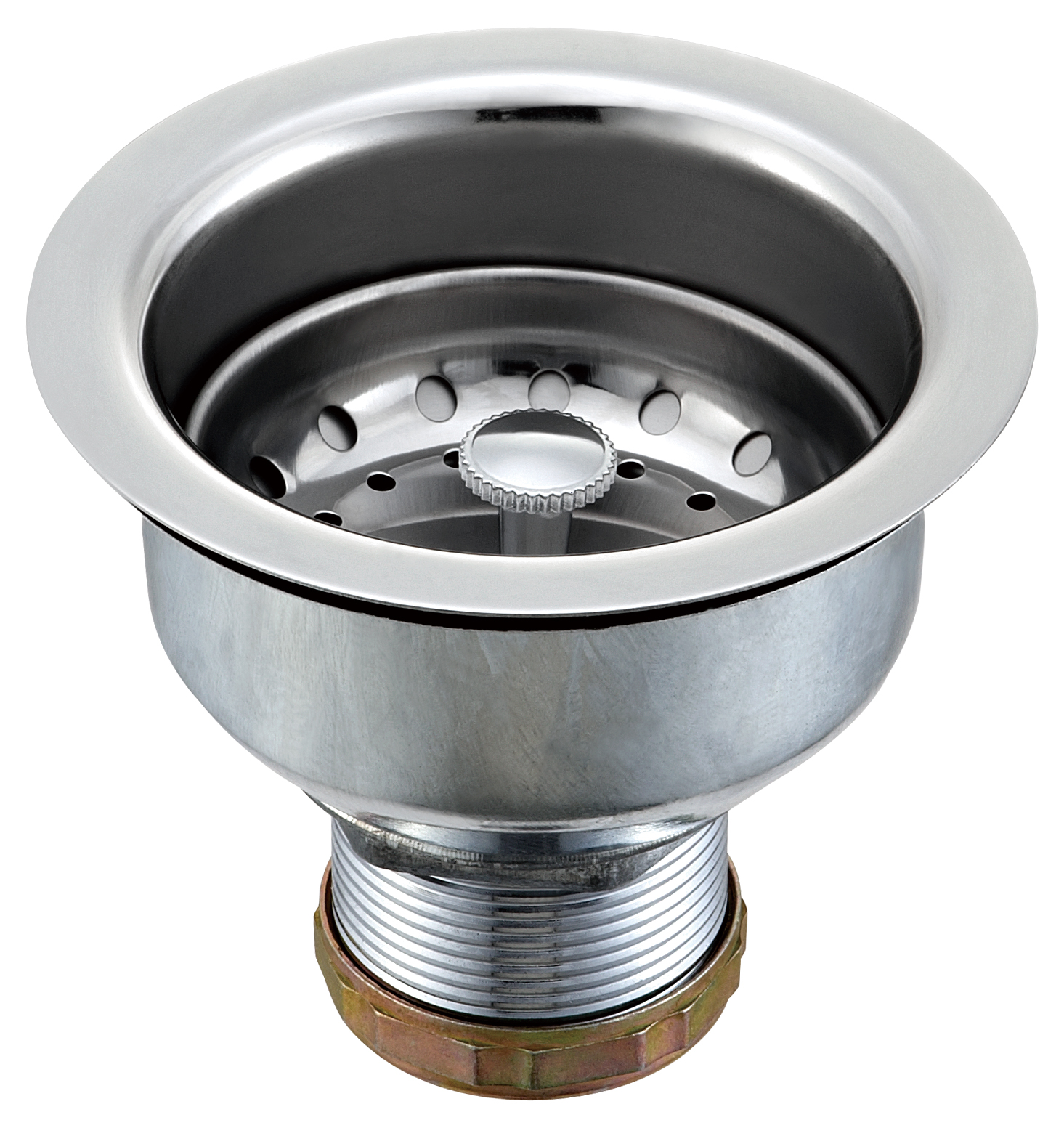 CUPC 4.5 inch Stainless Steel Deep Cup Barbershop Sink Basket Strainer