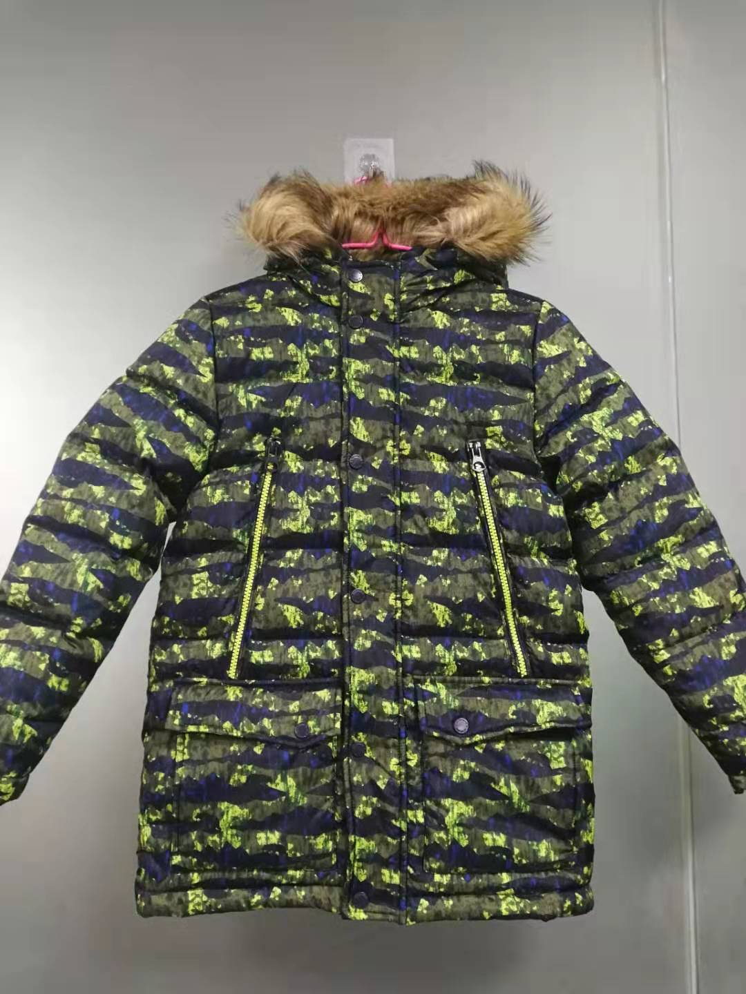 Boy's Printed Down Jacket