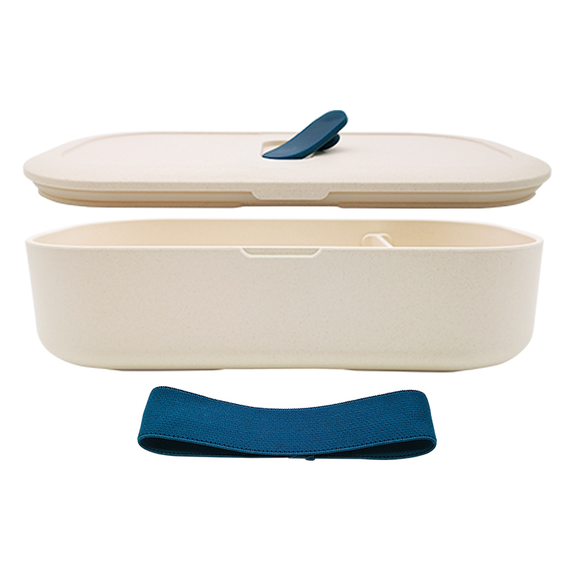 TF112 Eco-friendly and Biodegradable Simfun Single Bamboo fiber Lunch Box Salad Sushi Box