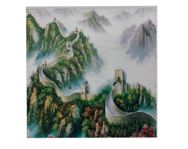Printed solid aluminum panel