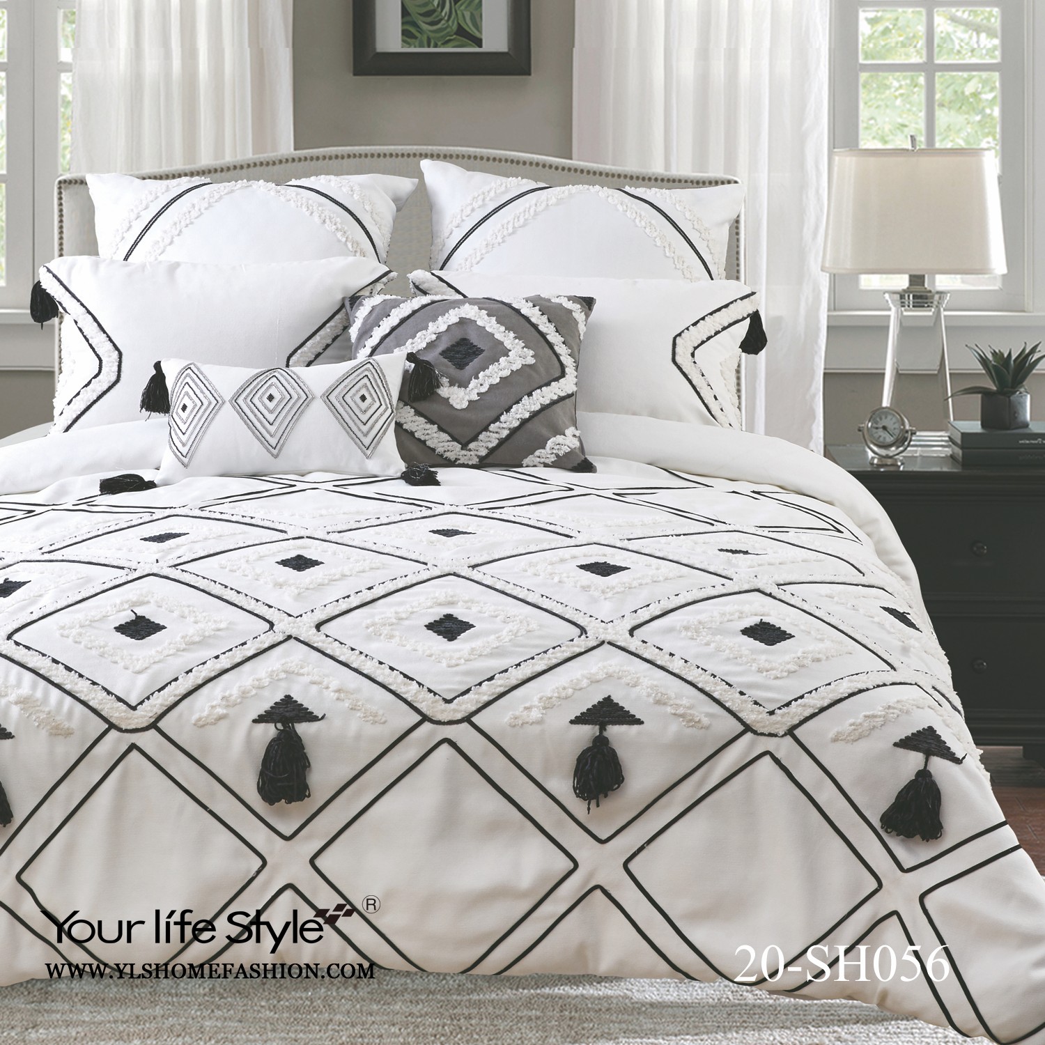 20-sh056 Seven Piece Comforter Set