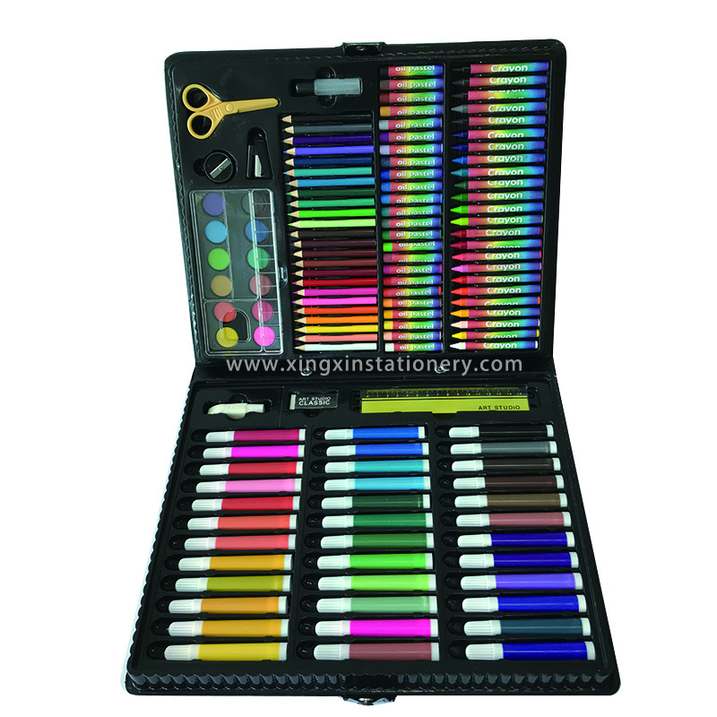 131pcs Plastic Box Art Set