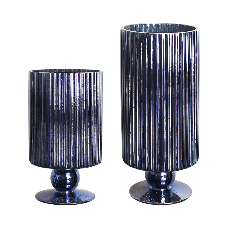 Plating glass vase