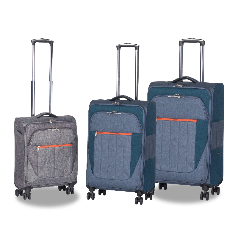 Snow Polyester Luggage