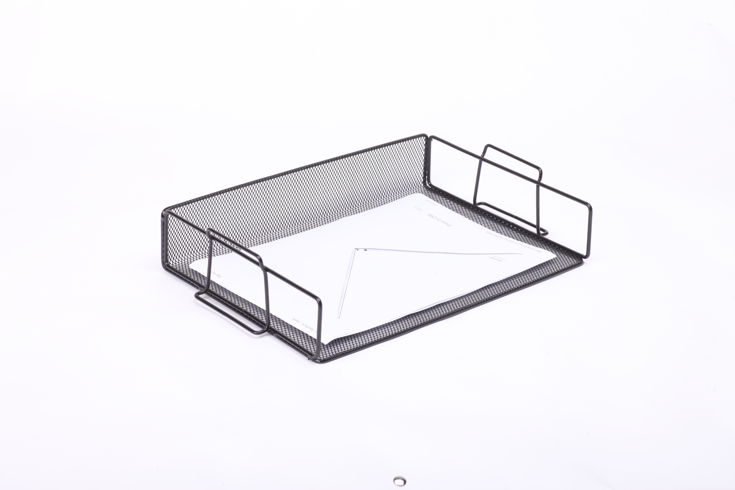 Metal Mesh Desk Document Tray