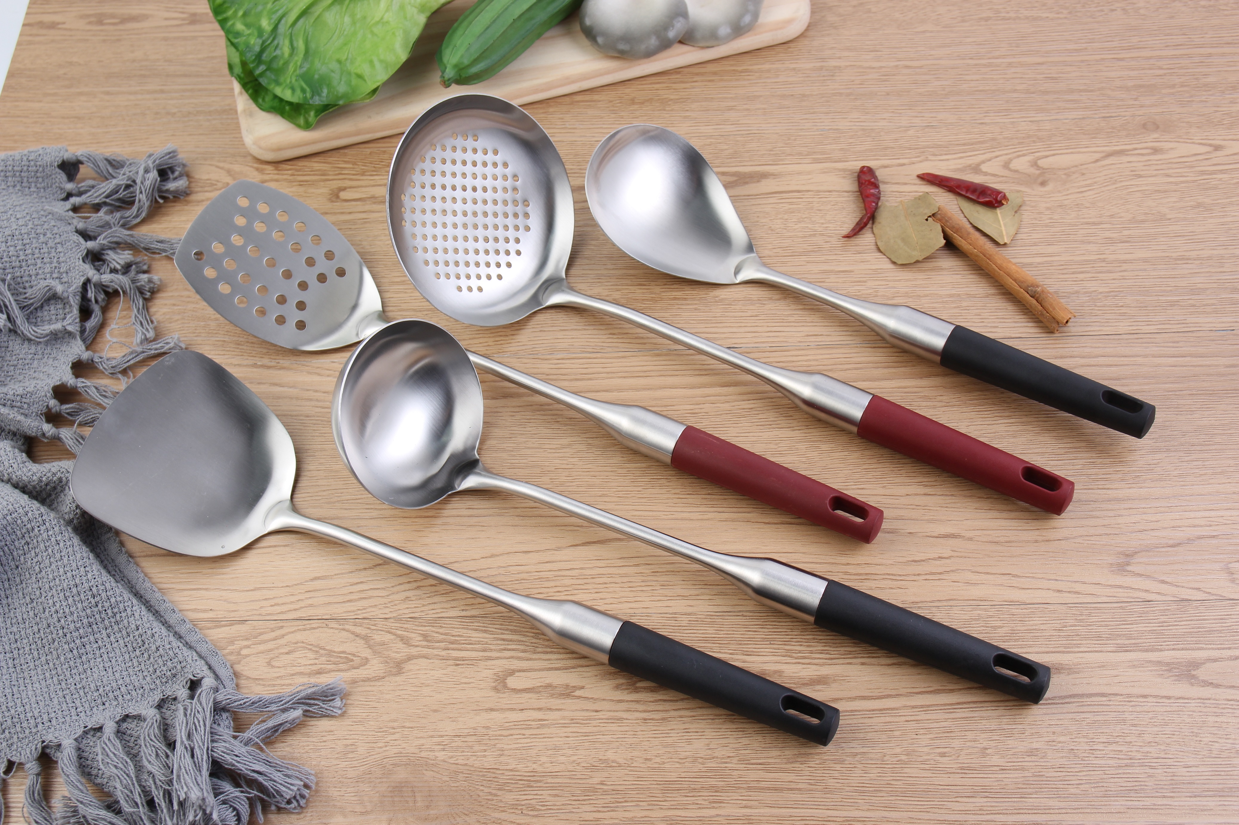 Stainless Steel Bakelite Kitchen Tool Set