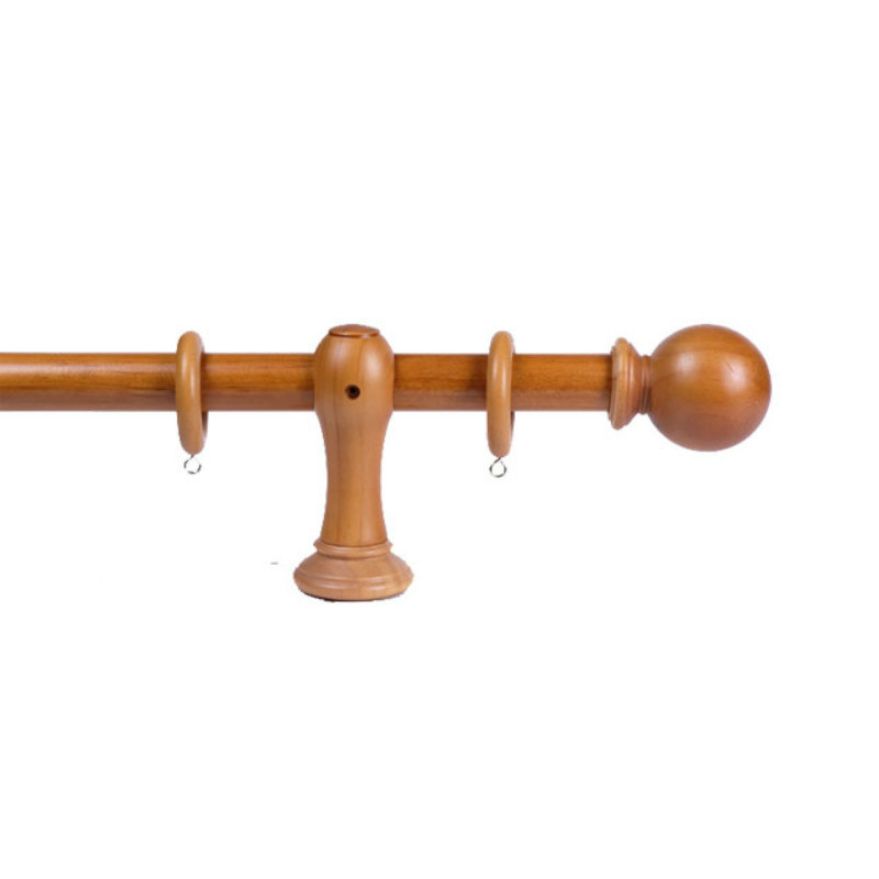Elegant style curtain rod