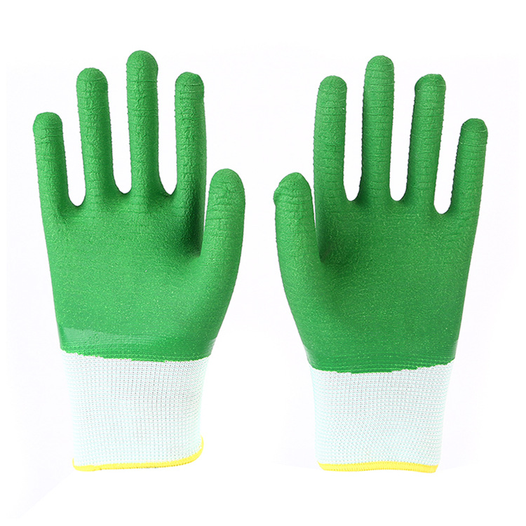 13g Polyester Latex Coated Gloves