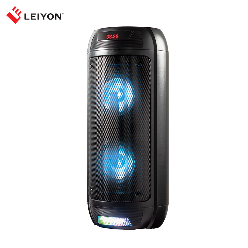 Dual 5.25 inch Portable Bluetooth Speaker with battery
