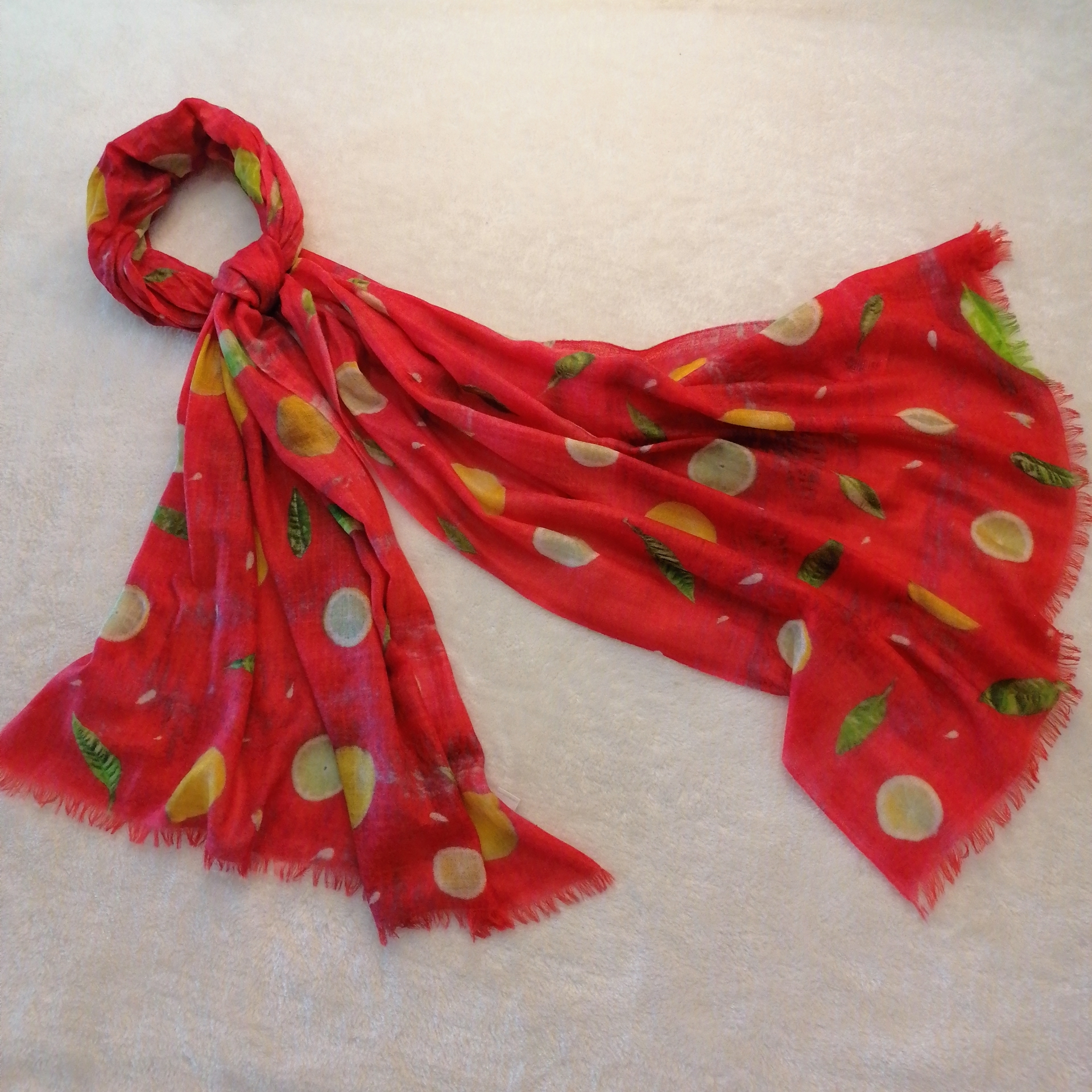 Worsted Water Soluble Cashmere Printed Shawl