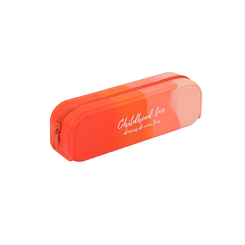 Silicone pencil bag