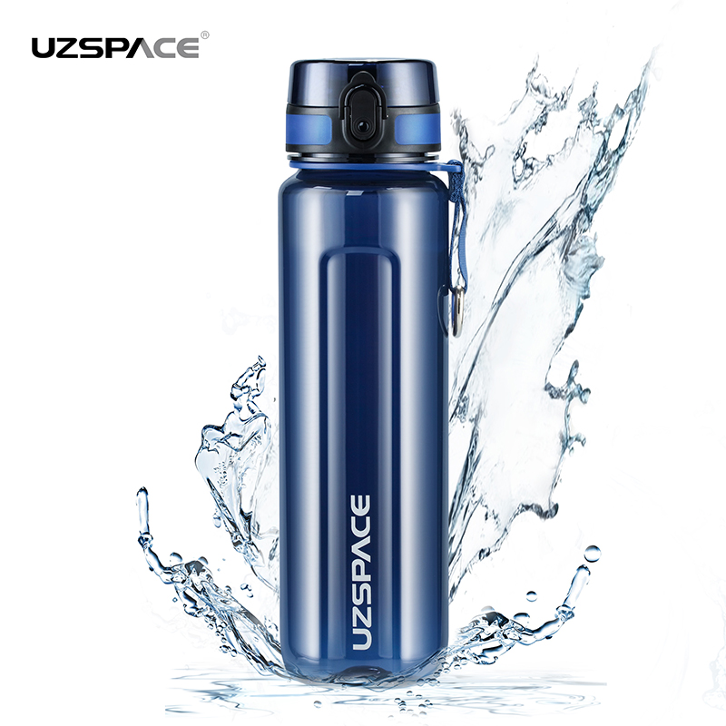UZSPACE 950ml Tritan BPA free No Smell Leakproof Plastic Water bottle