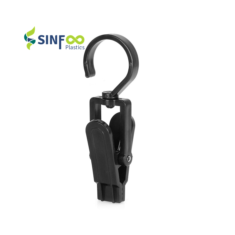 HR003-L Plastic Supermarket Glove and Hat Hanging Display Clip