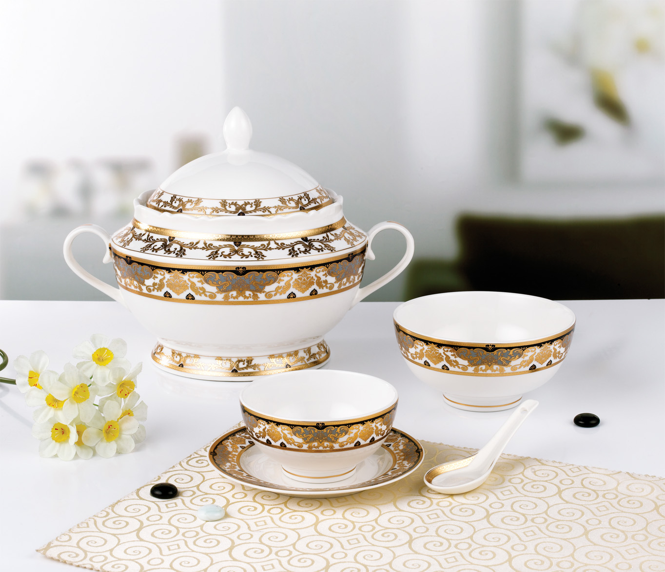 20pcs Soup Tureen Set