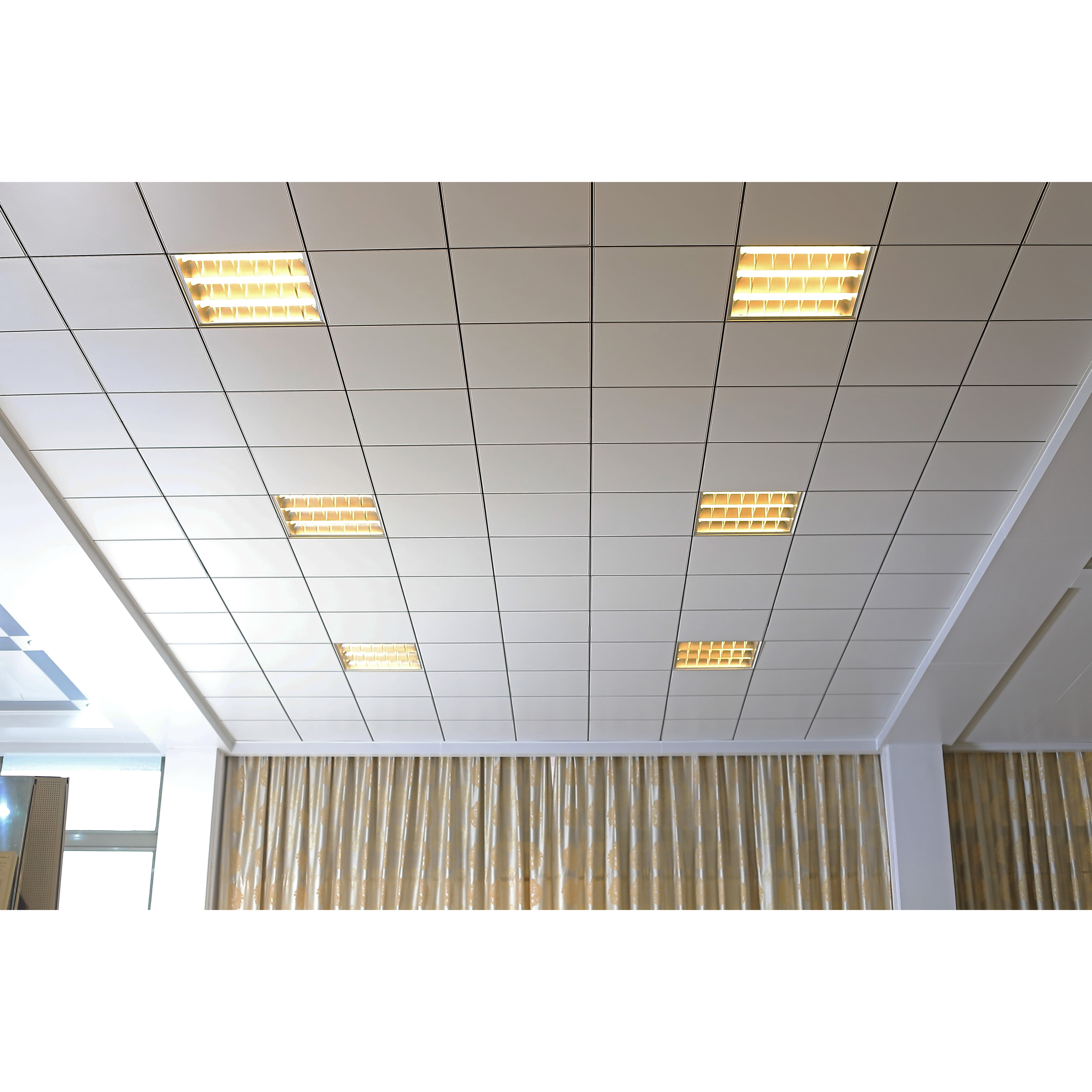 Aluminum ceiling Lay in ceiling T-grid Groove tee Suspended Ceiling Metal Ceiling Talent Ceiling Fireproof