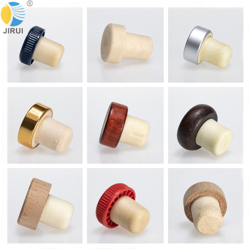 13 15 18 19mm Polymer stopper, wooden stopper, aromatherapy stopper, wine stopper