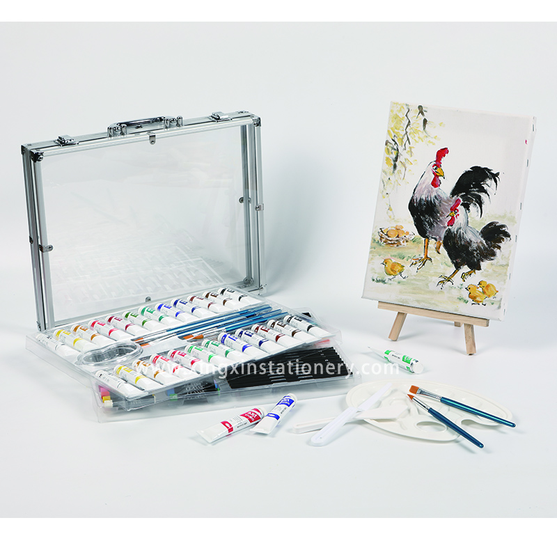 76pcs Acrylic Box Art Set
