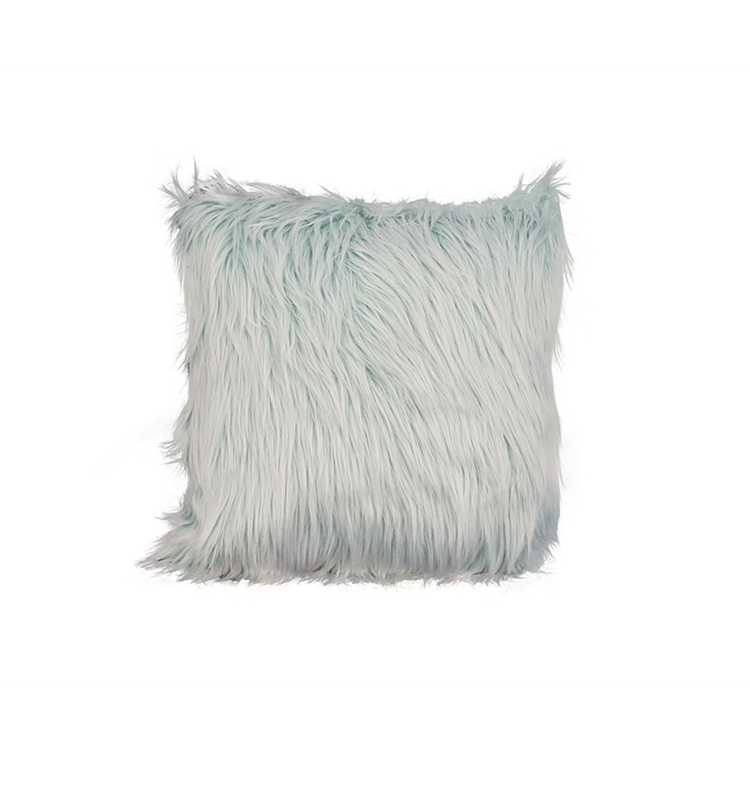 Acrylic Fur Fabric Cushion Cover