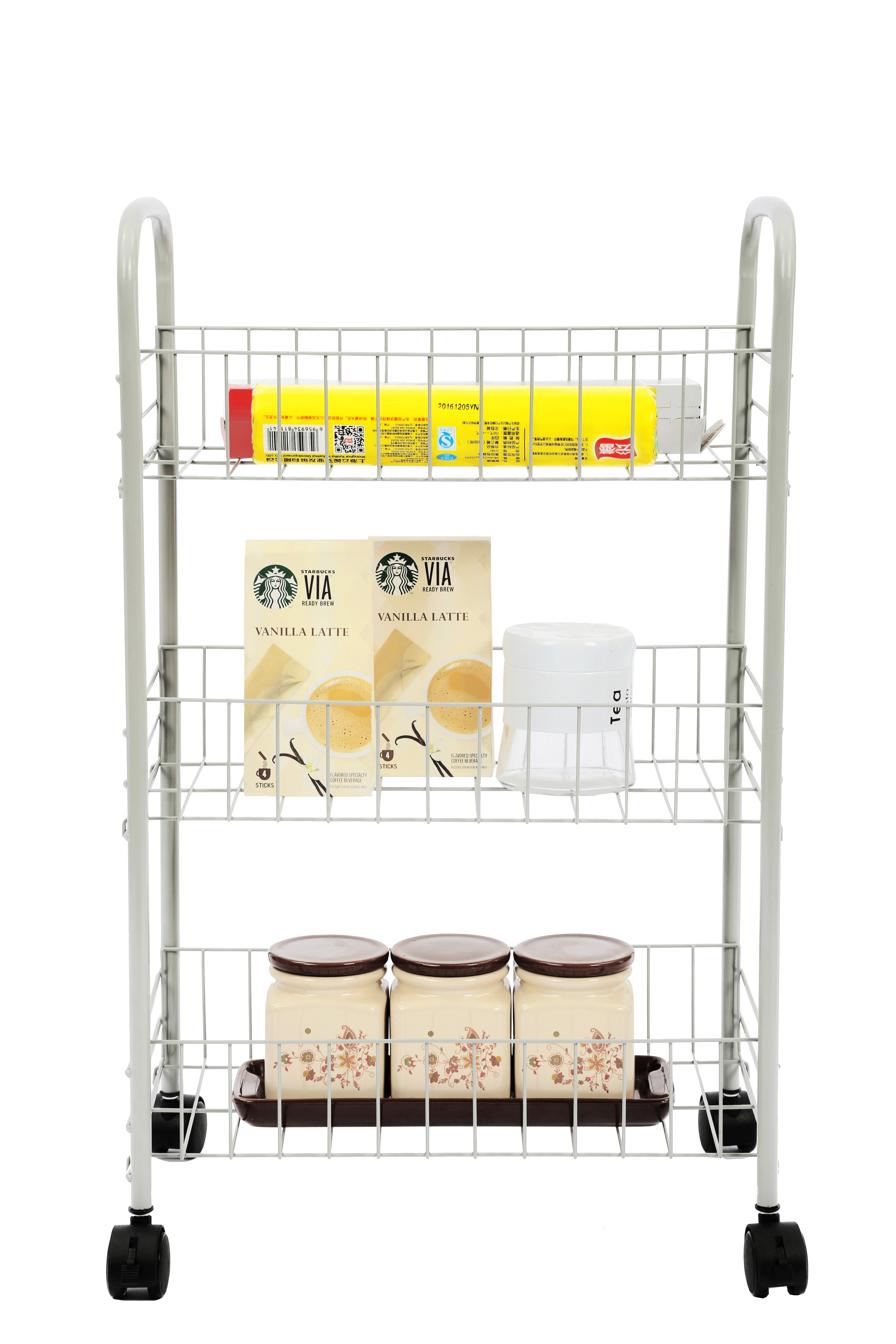 Wire shelving in the kitchen, Metal Microwave Oven Rack