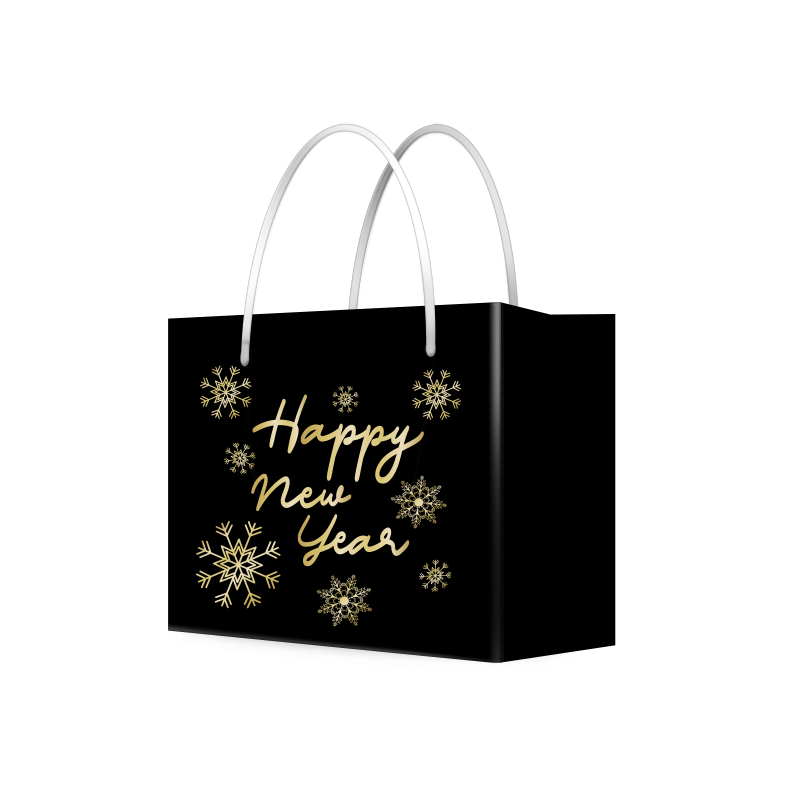 NEW YEAR Party Supplies treat bag