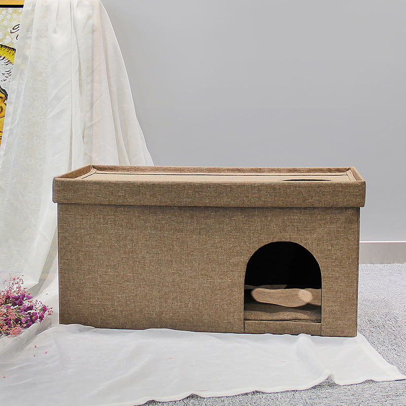 HStex creative foldable villa stool dog kennel