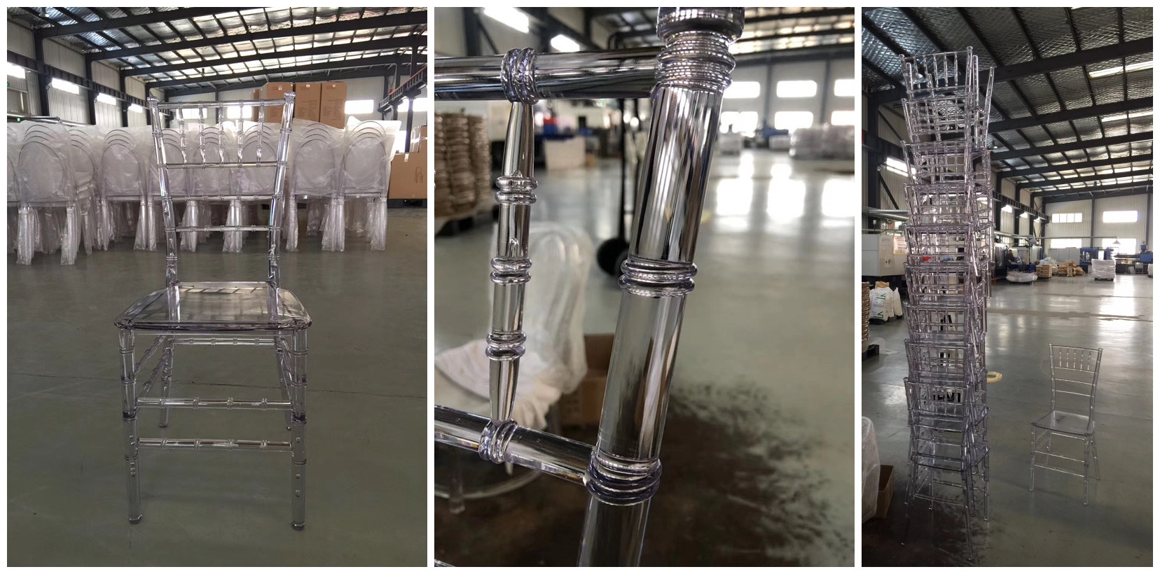 Plastic chiavari monoblock chair
