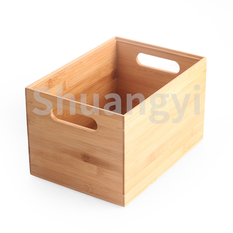 Bamboo portable box
