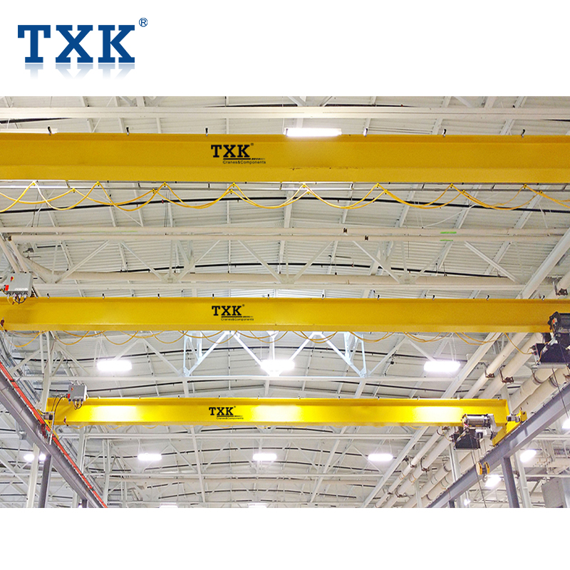 10-32ton Lifting Equipment single Double Beam Overhead Crane