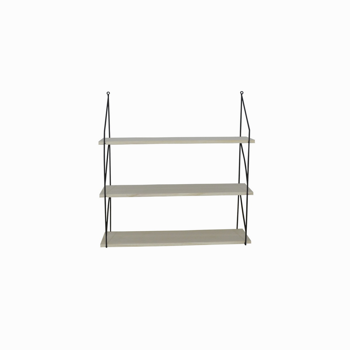 Iron wall shelf