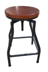 The stylish swivel bar chair