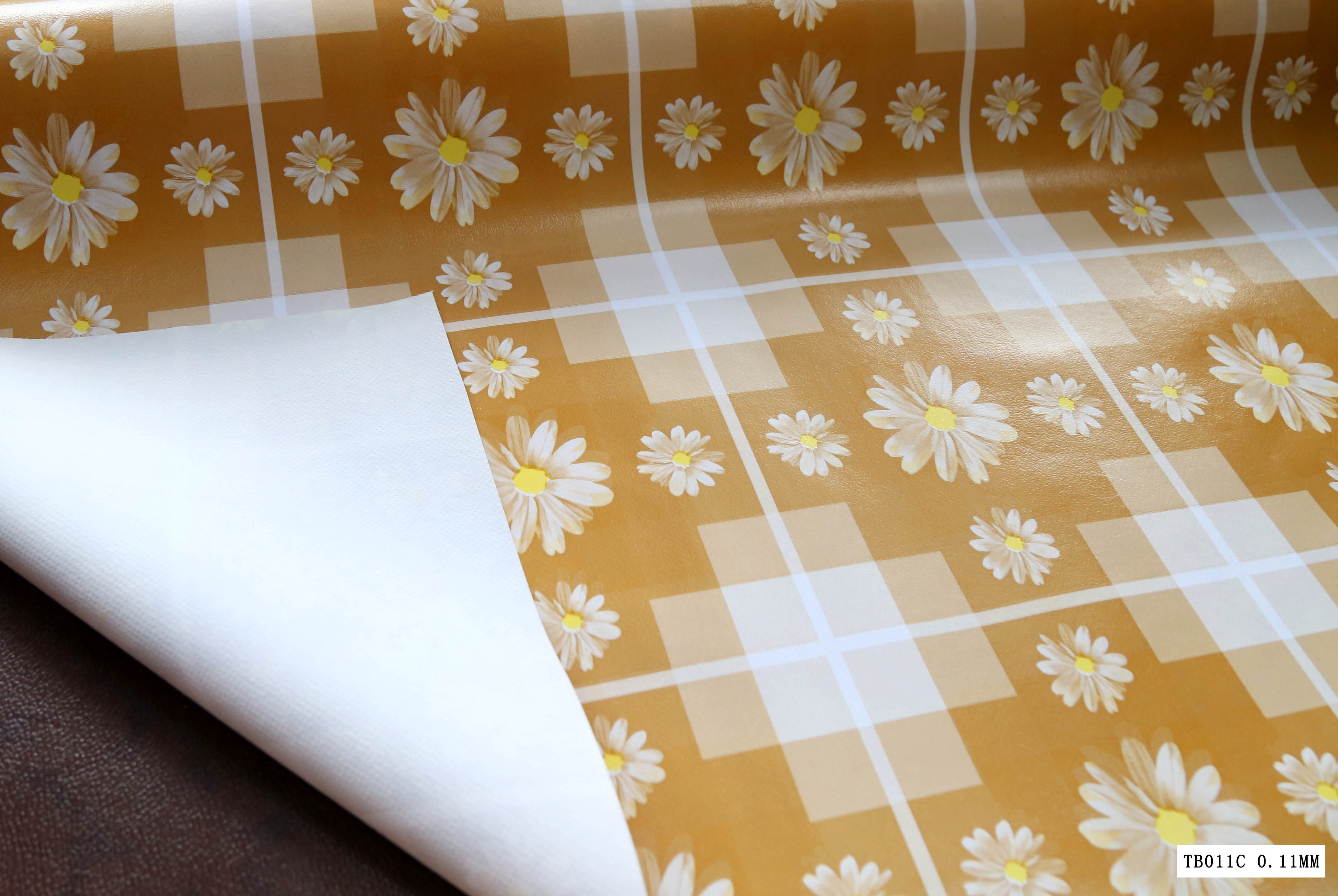 PVC Non Woven Backing Table Cloth