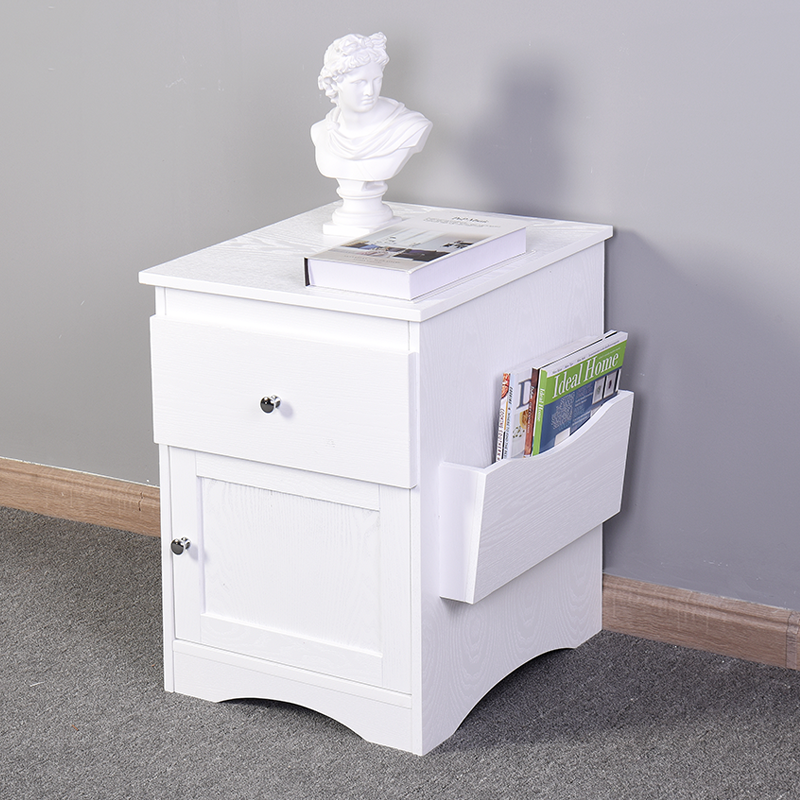 wooden side table