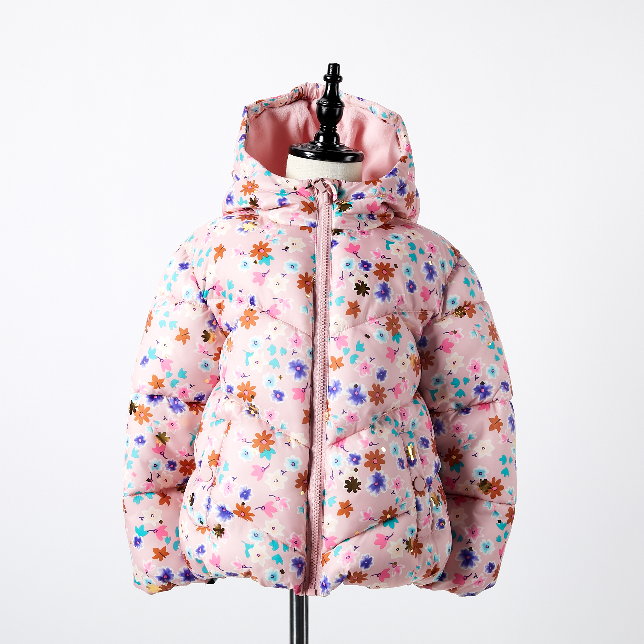 Floral Padded Coat
