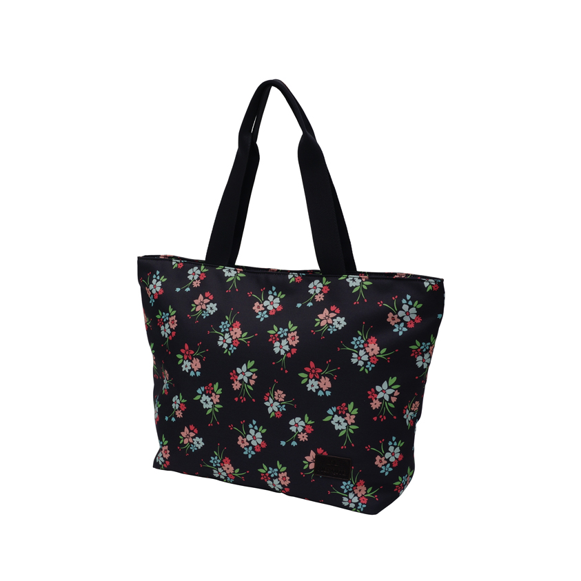 14.5" 600D Printed Polyester Travel Tote Bag