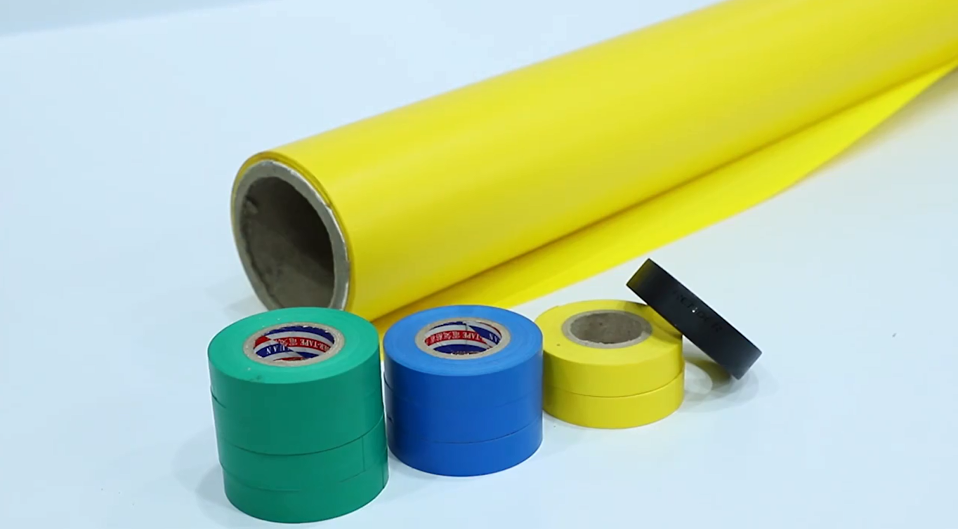 Electrical tape pvc film