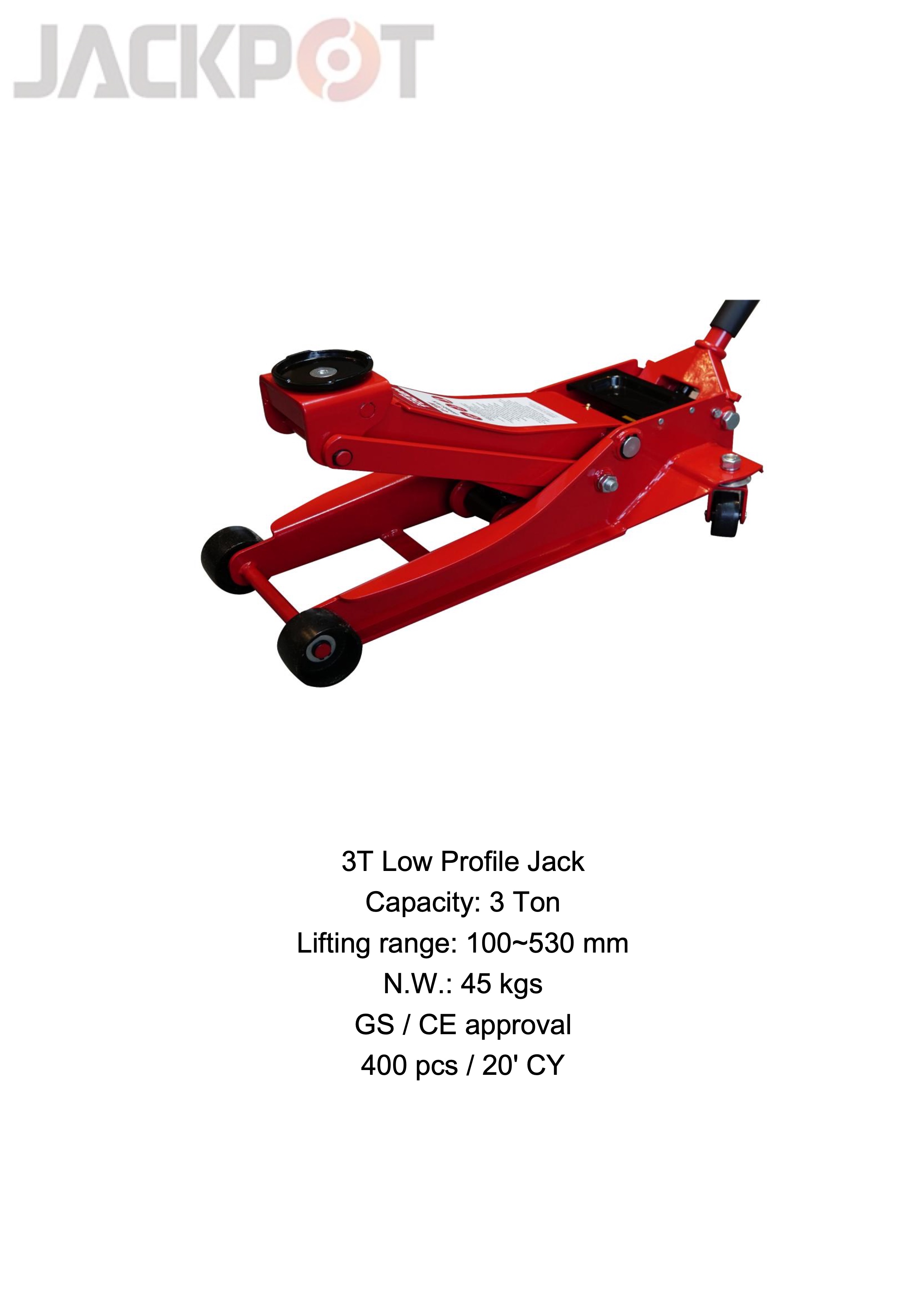 3T Low Profile Jack