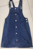 girl's denim dress