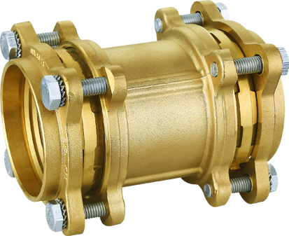 Brass Fitting (HS160 Brass compression flange fitting for PE pipes)