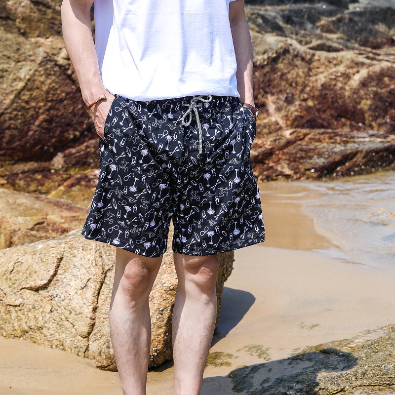 mens full elestic waistband casual swim shorts