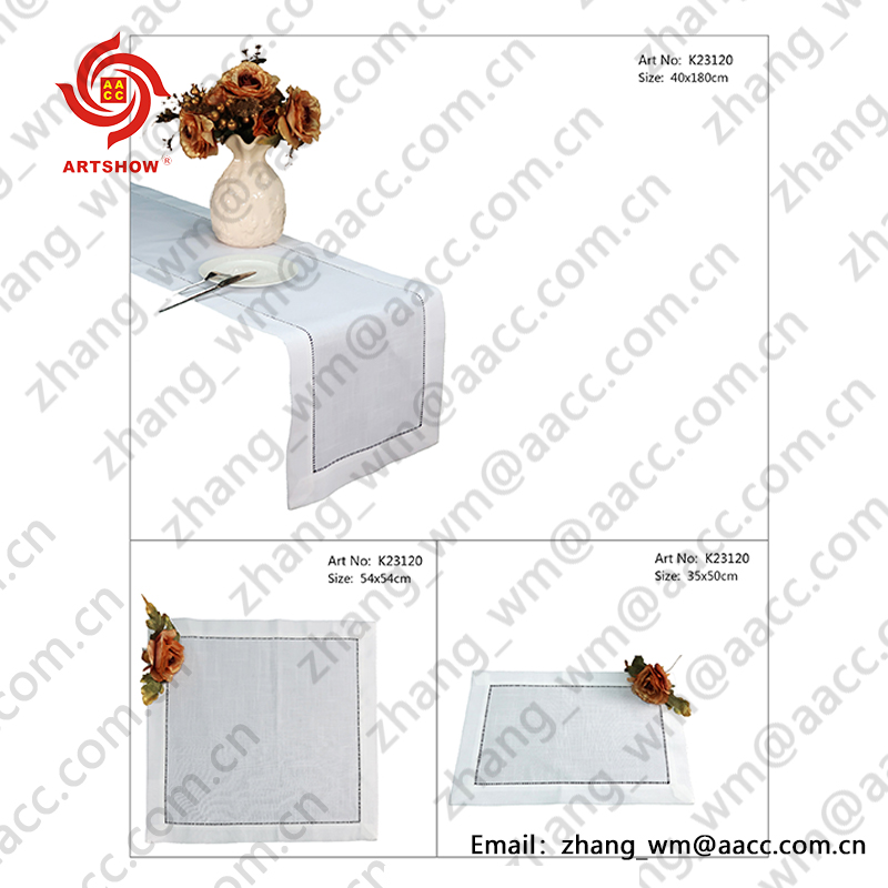 handmade embroidery tablecloth/Mantel / Nappe / Tischdecke / Tovaglia/K23120