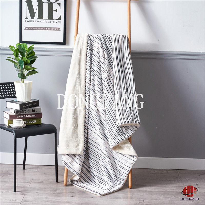 jacquard printed flannel blanket