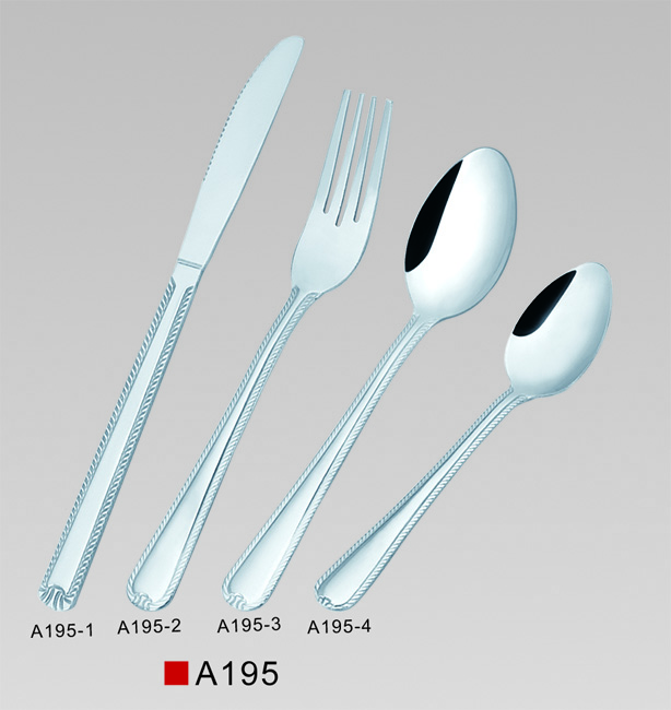 stainless cutlery